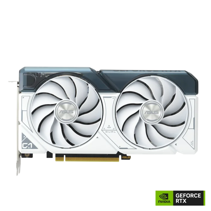 ASUS Dual GeForce RTX™ 4060 Ti White OC Edition 8GB GDDR6